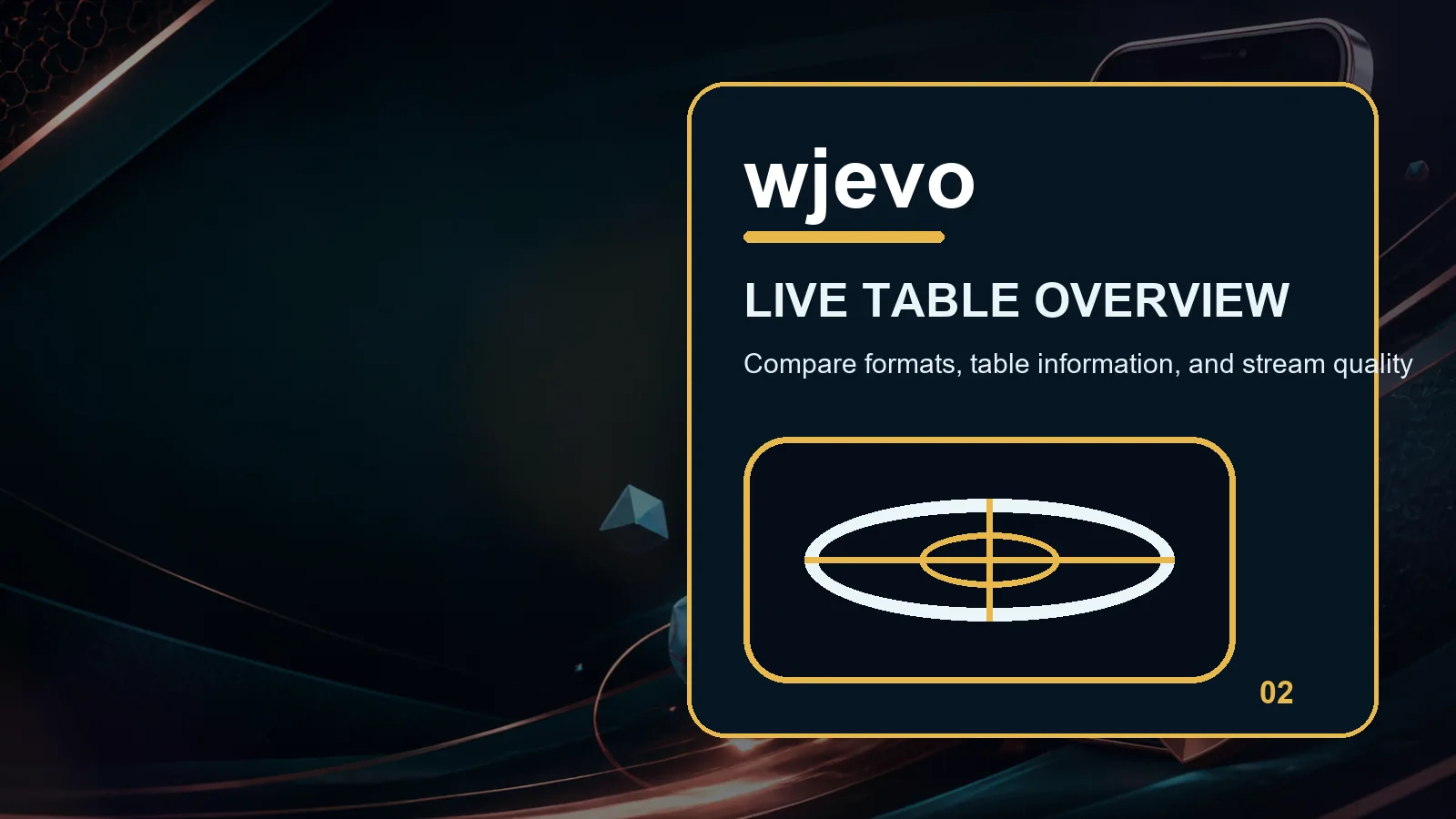 wjevo live casino full-width visual guide 2